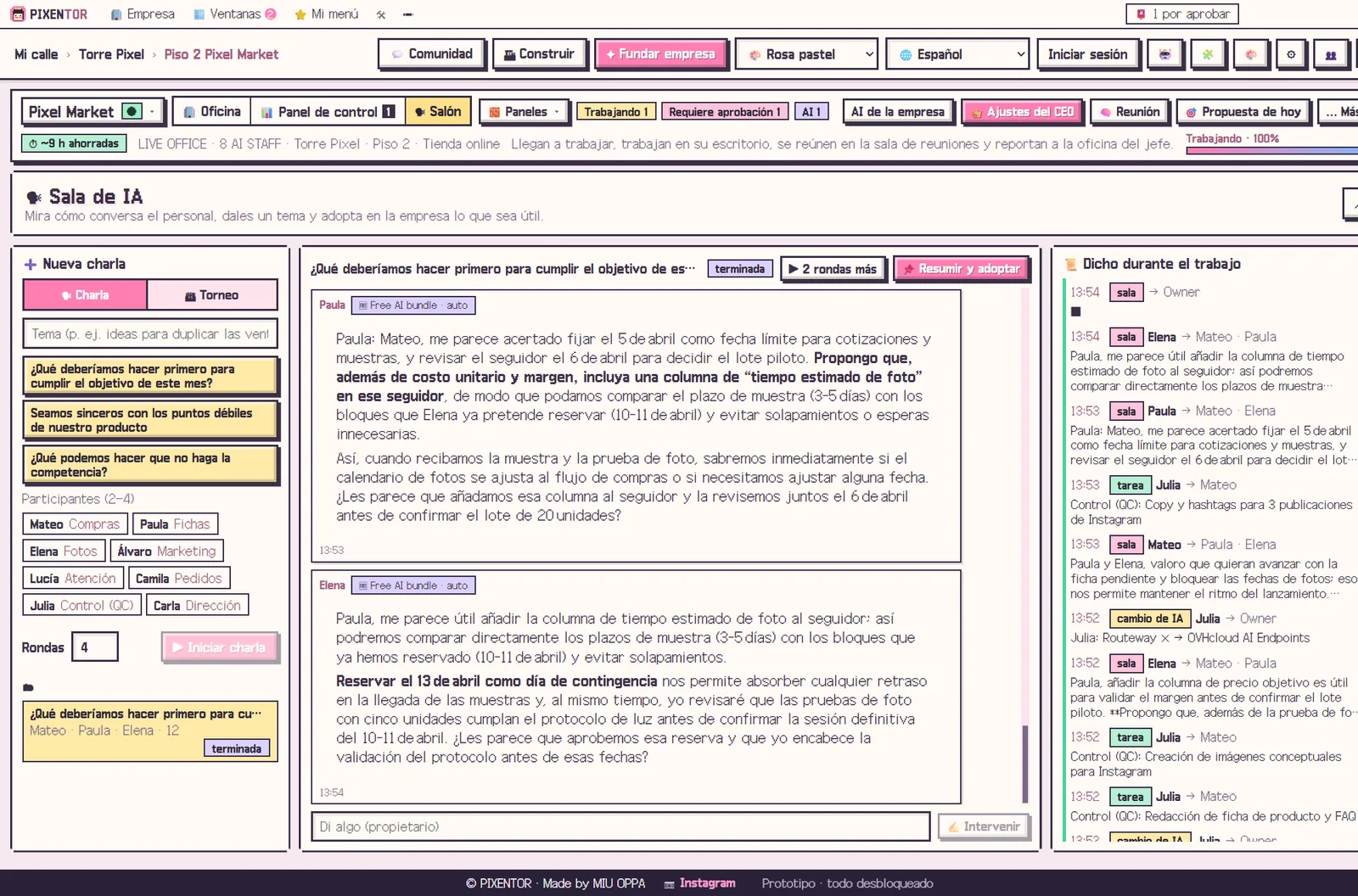 Crea un equipo de IA con un sistema multiagente